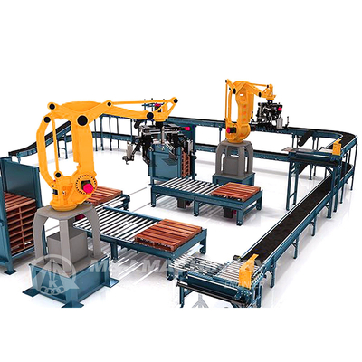 完全自動粉袋詰め パッケージとパレット化機 2500KG