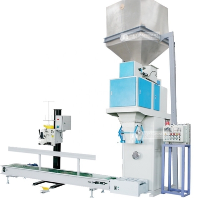 25kg 50kg 100kg 3000*900*2800mm のための便利な移動式木材ペレット袋装機