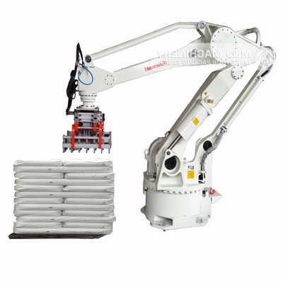 製造工場のコアPLC部品を含む300KG自動ロボットパレット化機