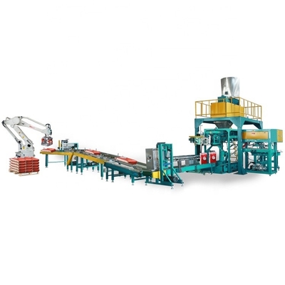 完全自動粉袋詰め パッケージとパレット化機 2500KG