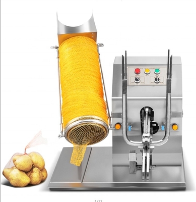 甘いジャガイモと洋食用の網状袋詰め器 2100 L X 900 W X 1290 H mm 重量 10 kg