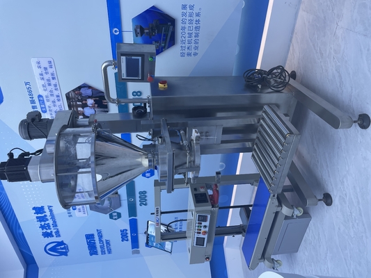 220V 半自動粉末アグアフィルラー プリメイド ラインナー プラスチック袋密封機